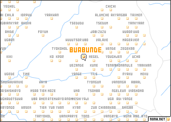 map of Buabunde