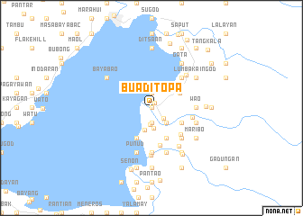 map of Buadi-Topa