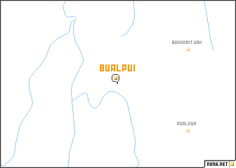 map of Bualpui