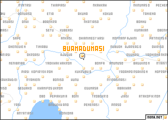 map of Buamadumasi