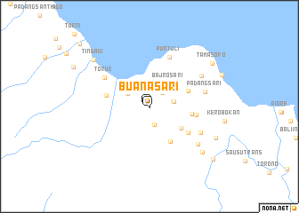 map of Buanasari