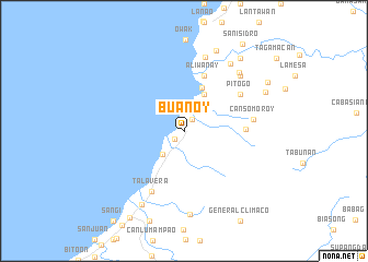 map of Buanoy