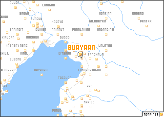 map of Buayaan