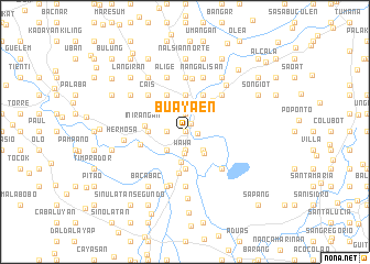 map of Buayaen