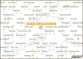 map of Bubach an der Naab