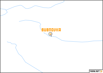 map of Bubnovka