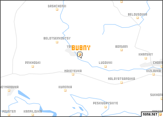 map of Bubny