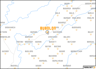 map of Bu Bolon