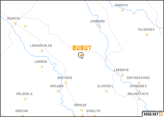 map of Bubuy