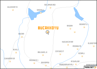 map of Bucakköyü