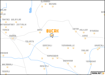 map of Bucak