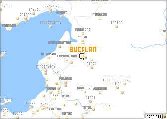 map of Bucalan