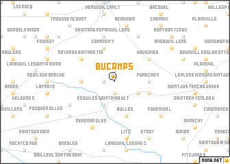 map of Bucamps