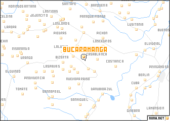 map of Bucaramanga