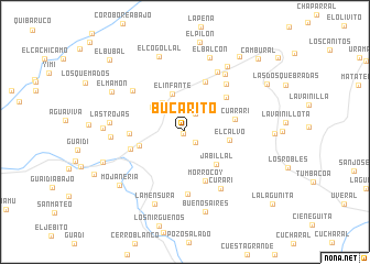 map of Bucarito