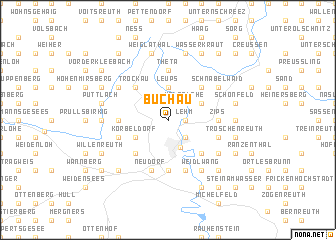 map of Buchau