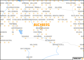 map of Buchberg