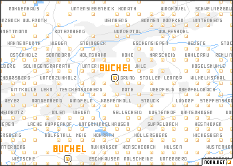 map of Büchel