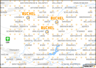 map of Büchel