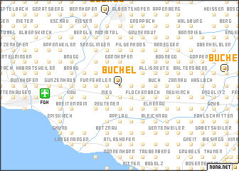 map of Büchel