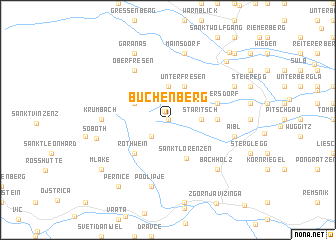 map of Buchenberg