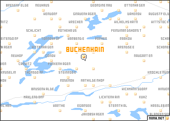 map of Buchenhain