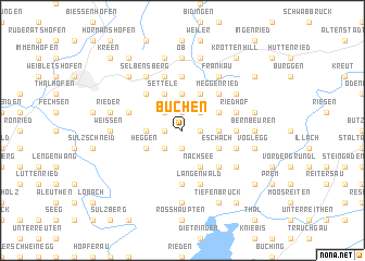 map of Buchen