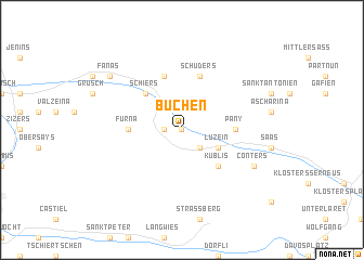 map of Buchen