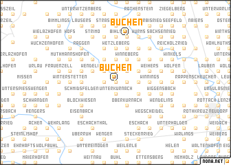 map of Buchen