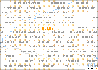 map of Buchet