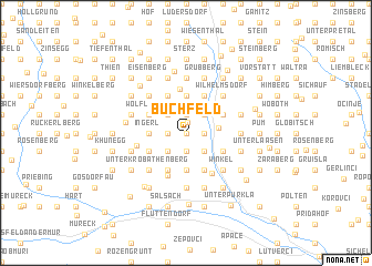 map of Buchfeld