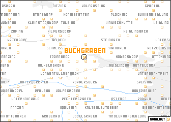 map of Buchgraben