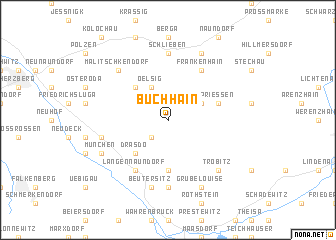 map of Buchhain