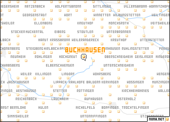 map of Buchhausen