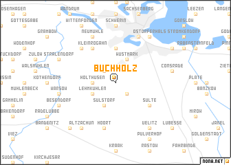 map of Buchholz