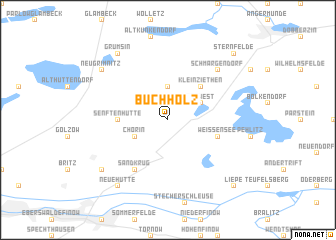 map of Buchholz