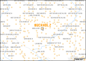 map of Buchholz