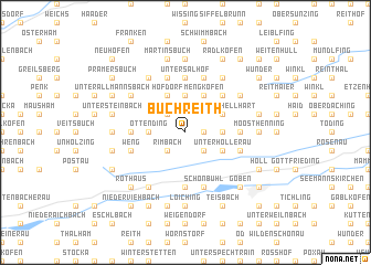 map of Buchreith