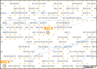 map of Buch