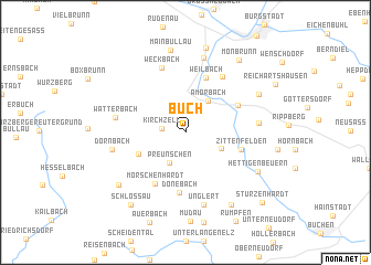 map of Buch