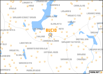 map of Bucio