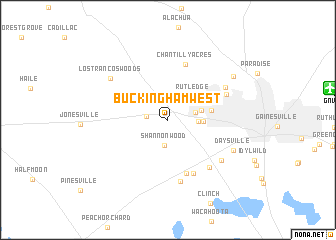 map of Buckingham West