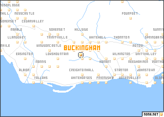 map of Buckingham