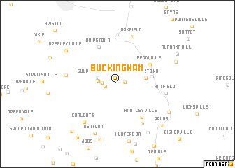 map of Buckingham