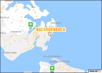 map of Buckroe Beach