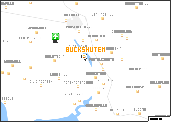map of Buckshutem