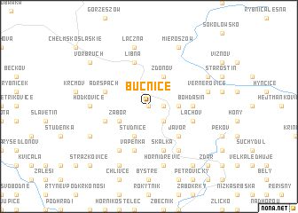 map of Bučnice