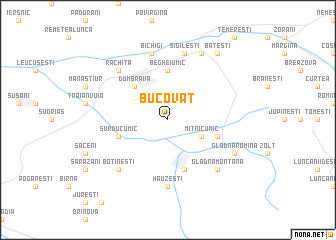 map of Bucovăţ