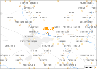 map of Bucov
