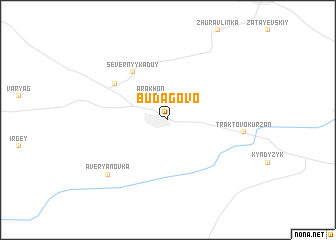 map of Budagovo